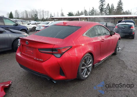 2021 Lexus Rc 350 z USA, uszkodzony, nr VIN JTHSZ5DC4M5010618